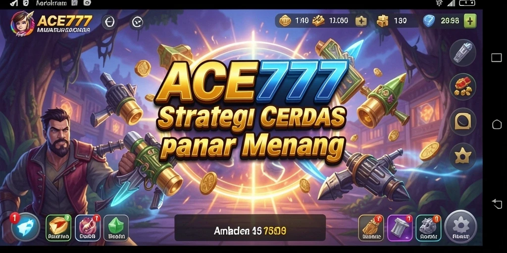 Screenshot gameplay ACE777 menampilkan pertarungan taktis yang mendebarkan.