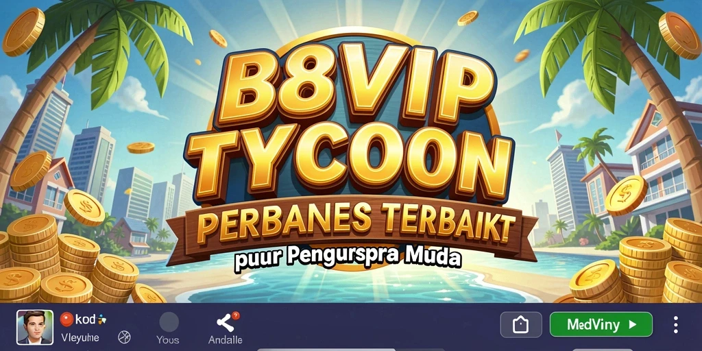 Tampilan menarik gameplay Tycoon di B8VIP yang mendebarkan.