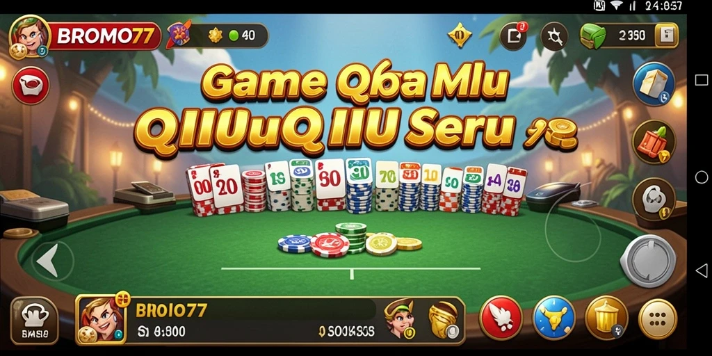 Screenshot gameplay BROMO77 yang menarik dan seru.
