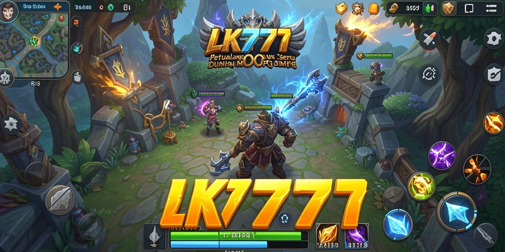 Gameplay seru dalam dunia petualangan yang luas di LK777.