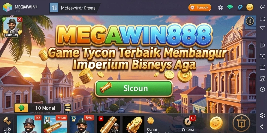 Tampilan gameplay <strong>MEGAWIN888</strong> yang seru dan mengasyikkan.