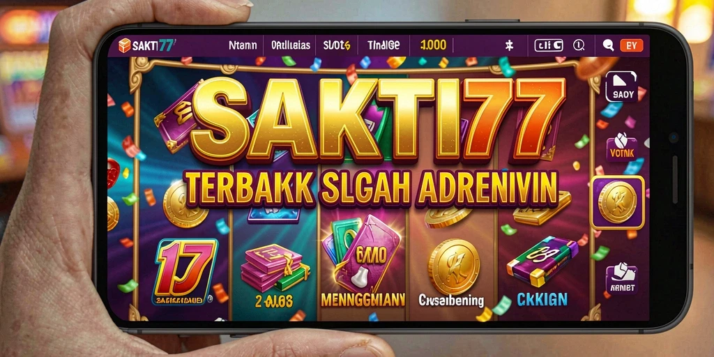 Tampilan menakjubkan dari gameplay SAKTI77 yang seru.