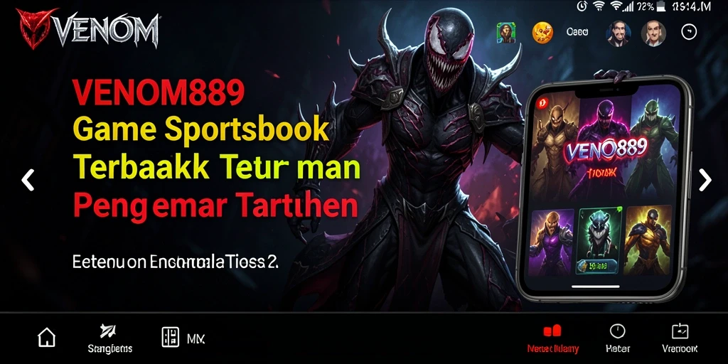 Screenshot utama VENOM889 menampilkan pengalaman taruhan yang menarik.